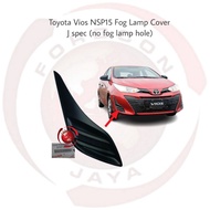 Toyota Vios 2019' NSP151 Fog Lamp Cover (no fog lamp) Vios NSP151 J-Spec 52127-0D700 52128-0D450