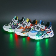 Boys Light-up Shoes Children's Sports Shoes Dad Shoes Children's Light Shoes Flashing Light with Lig