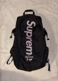 Supreme backpack ss20 black supreme 背包 背囊