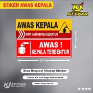 Beware of Impact Head Stickers Heart Sticker/s Beware of Heads Beware of Head Stickers