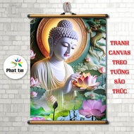 Wall paintings of camvas, Buddha tureen paintings, Amitabha Buddha paintings, Shakyamuni Buddha, Ava