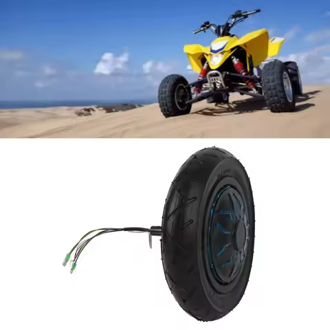 Beach Vehicle Motor Large Torsion High Efficiency Good Cushioning 24V 250W Motor MY1016Z2 with Tire 