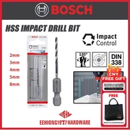 BOSCH 2mm-8mm HSS Impact Drill Bit Impact Control Twist Drill Bit Metal Drill Bit
