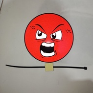 Car wiper, Emot wiper, emoji wiper sticker, emoticon wiper, emoji wiper. 1pcs