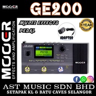 Mooer GE200 Multi Effects Pedal with Adaptor ( GE-200 / Ge200 )