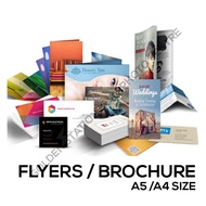 Flyers / Brochure Color Printing (Glossy Paper) 500PCS