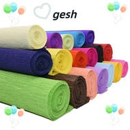 GESH1 Flower Wrapping Bouquet Paper, Production material paper DIY Crepe Paper, Handmade flowers Thickened wrinkled paper Wrapping Paper