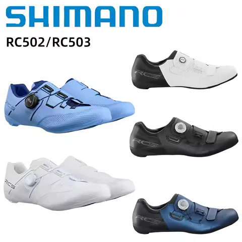 Shimano RC5 Series RC502 RC503 Road Bike Lock Shoes Carbon Fiber Sole For Road Bike Self-locking Rid