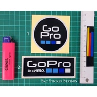 Go Pro be a HERO Sticker Cutting Overlapping Reflective #gopro #beahero #go #pro #camera
