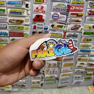 Fake GL printing Sticker