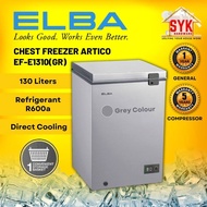 SYK ELBA Chest Freezer Storage ARTICO EF-E1310(GR) / EF-E1915(GR) / EF-EE2620(GR) Frezer Peti Sejuk Beku Ais Freezer