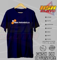 Kaos NEX PARABOLA PERUSAHAAN OFFICIAL PIALA DUNIA Bisa Custom - HSHCloth