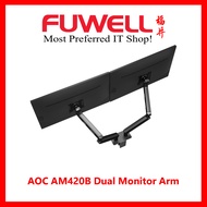 FUWELL- AOC AM420B Dual Monitor Arm