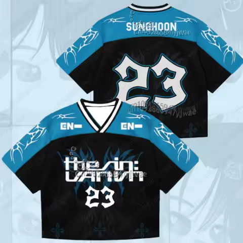 mens THE SIN_ VANISH Enhypen Album Jersey Fashion Streetwear Music Tees For Fan Gifts Harajuku Y2k W