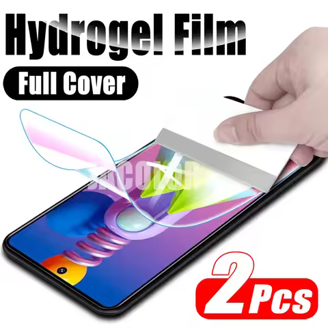 2pcs Hydrogel Film For Samsung Galaxy M51 M11 M31s M31 Prime M21 Protection M 31 11 31s 51 21 Not Gl