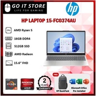 HP 15-fc0374AU 15.6" FHD Laptop Warm gold ( Ryzen 5 7430U, 16GB, 512GB SSD, ATI, W11, HS+M365 )