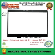 New 14'' HP Elitebook 840 745 G5 Lcd Front Frame Bezel L15507-001