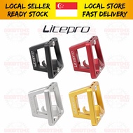 Litepro Front Carrier Bag Pig Nose Rack Block Adapter Mount Holder Folding Bike Bicycle Foldie