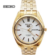 Seiko 5 watch for Men automatic hand stainless steel non tarnish with day date Japan made original