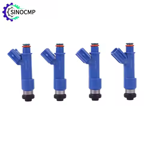 4pcs Car Fuel Injector 2325021040 2320921040 For Toyota Yaris 2006-2016 1.5L Corolla 2000-2015 1NZFE
