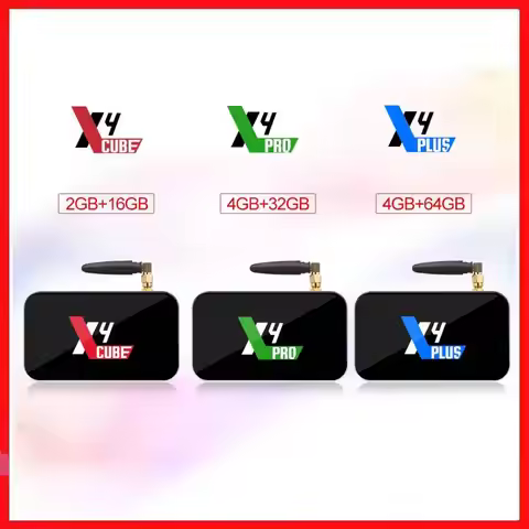Ugoos X4Q Cube Pro Plus Extra Amlogic S905X4 Android 11.0 Smart TV Box DDR4 1000M BT 4K Set Top Box 