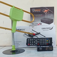 Set Top box Tv Digital dan Antena Tv digital Outdoor / Indoor Venus