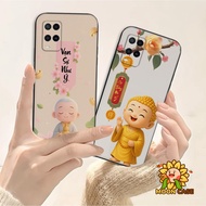 Oppo A54 / A55 case printed with calligraphy, peace of mind, peace of mind