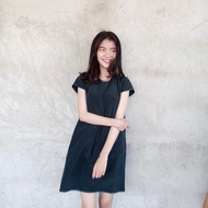 Ixora Emerald Mini Dress - Simple Classic Modern Mini Dress