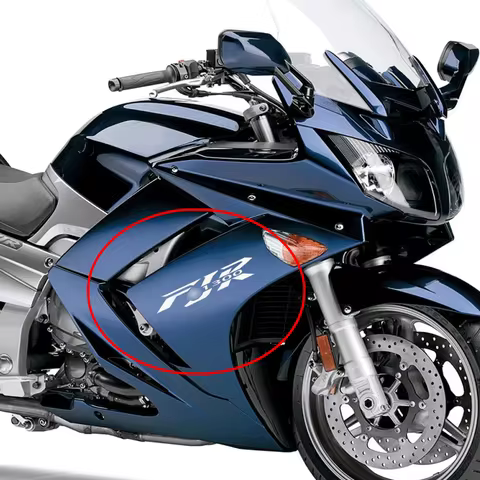 4 pcs 8" x 2" Motorcycle Fairing Sticker Tailbags Die Cut Vinyl Decals For Yamaha FJR 1300