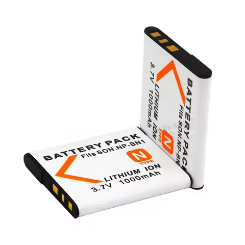 NP-BN1 Digital Camera Battery And LED Charger Compatible For Sony DSC-W800 WX220 W830 W810 QX30 QX10