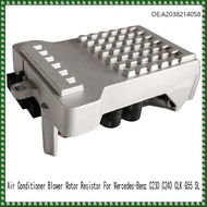 (CEUO) 2038214058 Car Air Conditioner Blower Motor Resistor for - C230 C240 CLK G55 SL 2038218651 23