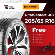 205/65R16 CONTINENTAL UltraContact UC7 (With Delivery/Installation) tyre tayar