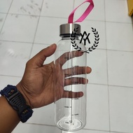 Glass water bottle 500 ML - Aesthetic Glass drinking bottle - Aesthetic Glass bottle 500 ML - Aesthe