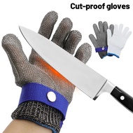 Butcher Glove Stainless Steel Glove Cut Resistant Metal Mesh Chainmail Glove for Meat Cutting Chains