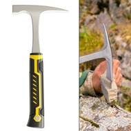 45 Steel Geological Hammer with Pointed and Flat Heads for Geology Work