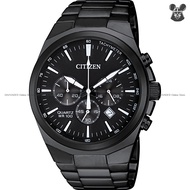 CITIZEN AN8175-55E Men's Analog Watch Chronograph Quartz 40mm Black SS Bracelet Black Dial *Original