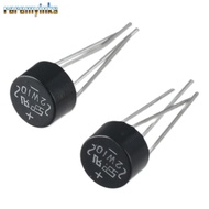 RAREM 20PCS Silicon Diodes, Single Phase 2A 1000V 2W10 Bridge Rectifier, Durable 2W10 DIP-4 DIP-4 Ro