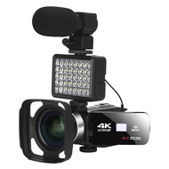 Travel Vlog Camcorder Video Camera Professional 60Fps 4K 56Mp Camcorder Camera For Video Shooting