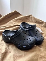 Crocs could black 黑色 雲朵  ☁️ 洞洞鞋 拖鞋