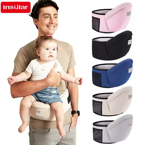 Baby Carrier Waist Stool Walkers Baby Sling Hold Waist Belt Backpack Hipseat Belt Kids Adjustable Fr