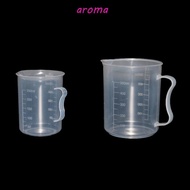 AROMA Measuring Cup Measuring Tool Laboratory 250/500/1000/ml Transparent Durable Plastic Measuring Cylinder