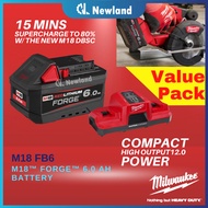 Milwaukee M18 Battery / Milwaukee M18 Forge 6.0Ah Battery (2 Year Warranty)