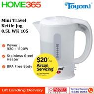 Toyomi Mini Travel Kettle Jug 0.5L WK 105