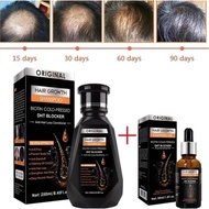 Original PEI MEI  DHT Blocker Hair Growth Shampoo & Hair Growth Essential Oil