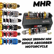 2PCS MHR Racing NMAX 280mm Lowered Rear Suspension Shock Absorber