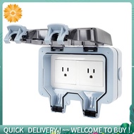 IP66 Waterproof Box  15A Rainproof Charging Socket Double Socket US Plug