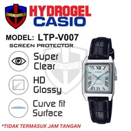 Anti-scratch Casio LTP V007 Hydrogel Women's Watch