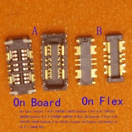 2-10Pcs Battery Flex FPC Connector Plug For Asus Zenfone 9 9Z 10 10Z 8 Mini Flip 7 Pro ZenPad 3S ZS6