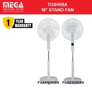 TOSHIBA F-LSD10(W)SG / F-LSA10(W)SG 16" STAND FAN
