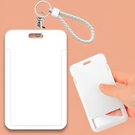 Student ID Card Holder Protective Sleeve Name Tag Cover Photocard Protector Pendant Pemegang Kad 卡套